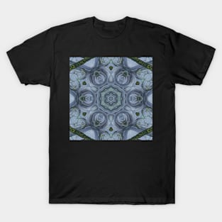 Abstract Sci-fi bio-tech Kaleidoscope pattern (Seamless) 5 T-Shirt